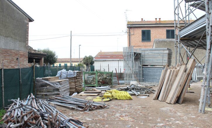 Demolizione completa del Serbatoio Pensile di S. Nicolò frazione di Argenta (FE)